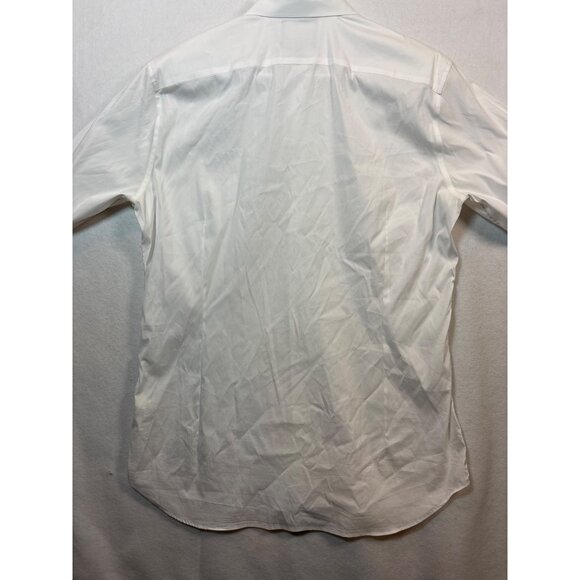 Bonobos Mens White Dress Shirt Tailored Fit 16.5 36 Stretch - Picture 9 of 11